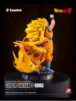 [PREORDINE] Super Saiyan 3 Goku Dragon Ball Z Movies Collection - Tsume Statue