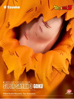 [PREORDINE] Super Saiyan 3 Goku Dragon Ball Z Movies Collection - Tsume Statue