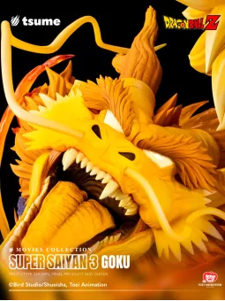[PREORDINE] Super Saiyan 3 Goku Dragon Ball Z Movies Collection - Tsume Statue