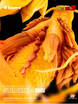 [PREORDINE] Super Saiyan 3 Goku Dragon Ball Z Movies Collection - Tsume Statue