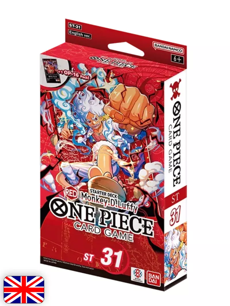 One Piece Card Game Starter Deck - ST-31 RED Monkey D. Luffy [ENG]