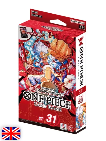 One Piece Card Game Starter Deck - ST-31 RED Monkey D. Luffy [ENG]
