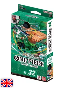 One Piece Card Game Starter Deck - ST-32 GREEN Roronoa Zoro [ENG]