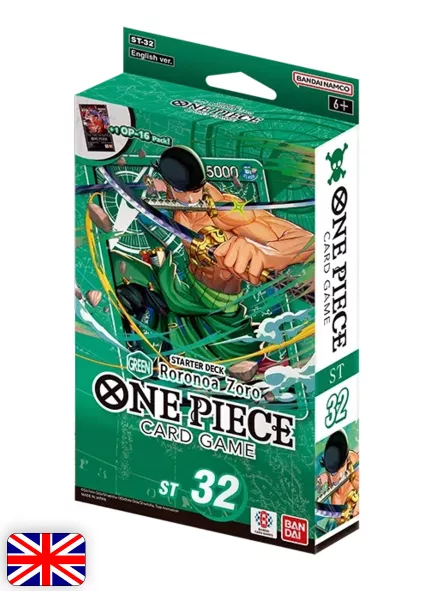 One Piece Card Game Starter Deck - ST-32 GREEN Roronoa Zoro [ENG]