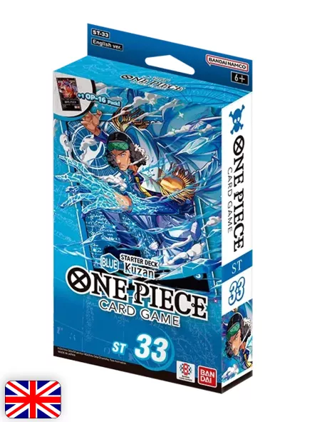 One Piece Card Game Starter Deck - ST-33 BLUE Kuzan [ENG]