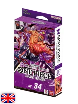 One Piece Card Game Starter Deck - ST-34 PURPLE Charlotte Katakuri [ENG]