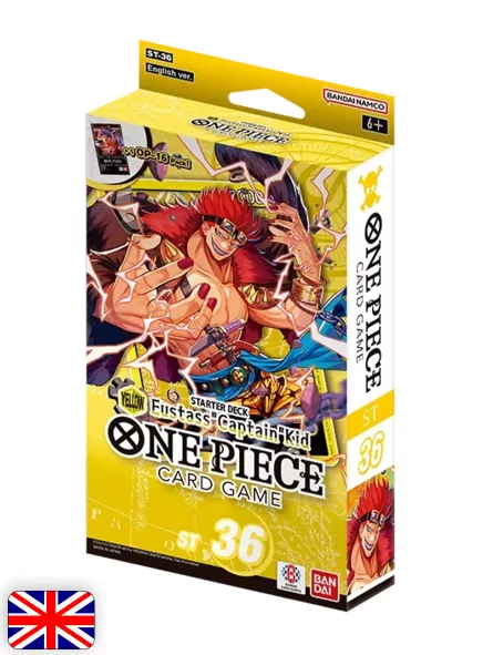 One Piece Card Game Starter Deck - ST-36 YELLOW Eustass Captain Kid [ENG]