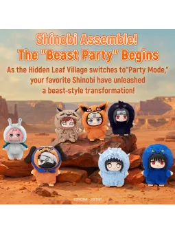 Naruto Shippuden Beast Party Series Vinyl Plush Blind Box - Puremind