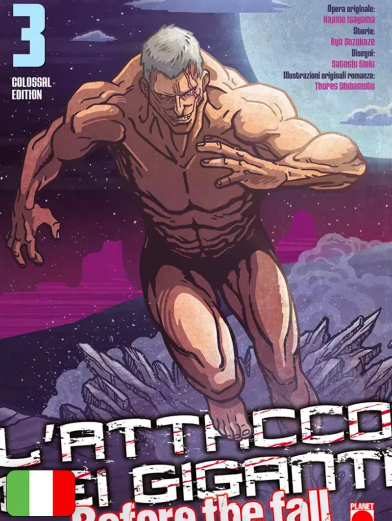 L'Attacco dei Giganti – Before The Fall - Colossal Edition 3