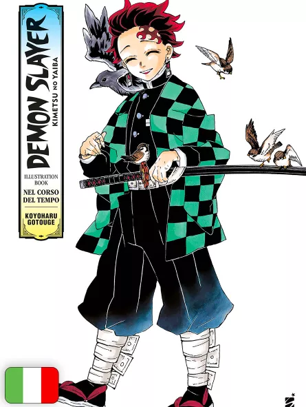 Demon Slayer - Kimetsu No Yaiba Illustration Book: Nel Corso Del Tempo