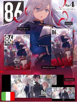 86 - Eighty Six 4 Novel - Box Limited Edition