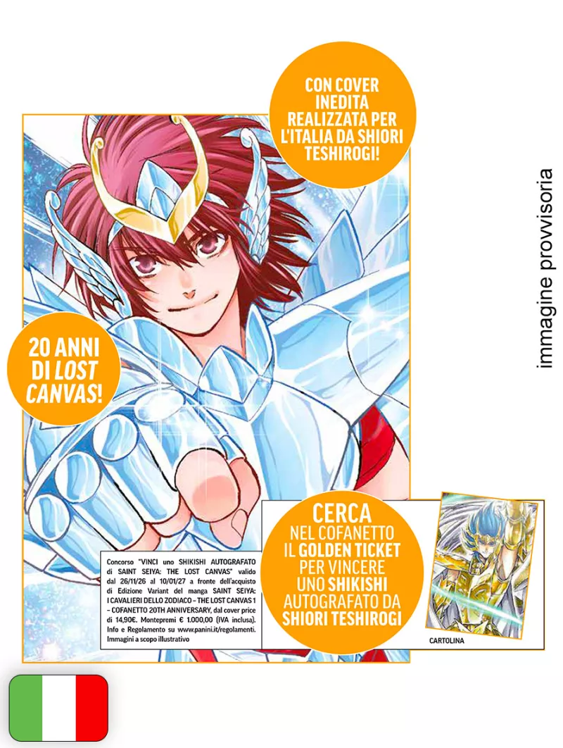 [PREORDINE] I Cavalieri Dello Zodiaco: The Lost Canvas - Il Mito Di Hades 1 Cofanetto 20th Anniversary