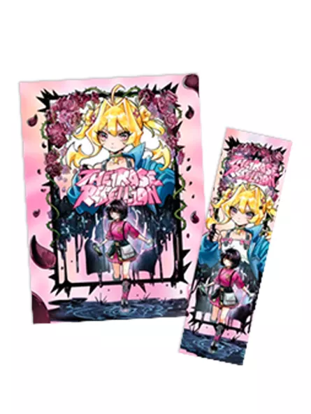 Set Segnalibro + Plate "The Rose Rebellion"