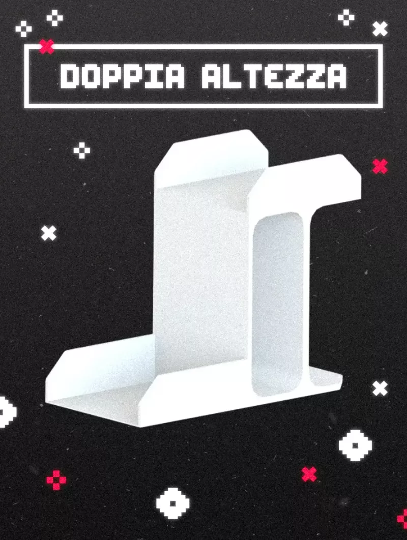 Rialzo Manga Doppia Altezza