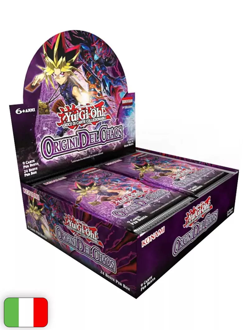 Yu-Gi-Oh! Card Game: Origini Del Chaos Booster Display Box (24 buste) [ITA - 1a Edizione]