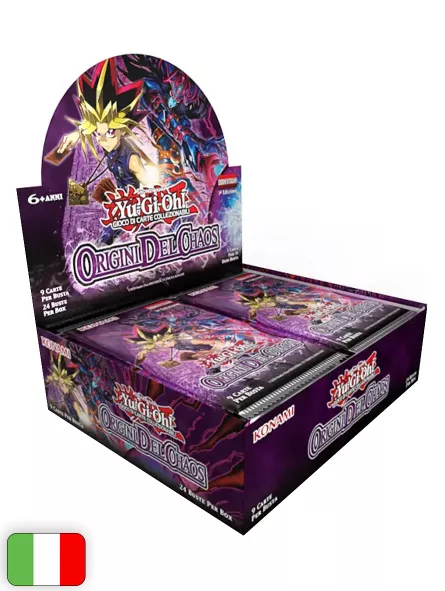 Yu-Gi-Oh! Card Game: Origini Del Chaos Booster Display Box (24 buste) [ITA - 1a Edizione]