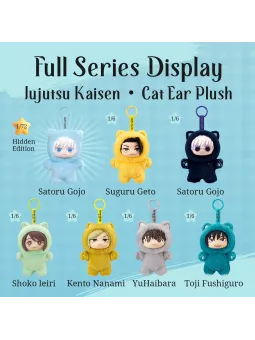 Jujutsu Kaisen Cat Ear Plush Series Vinyl Plush Blind Box - Puremind