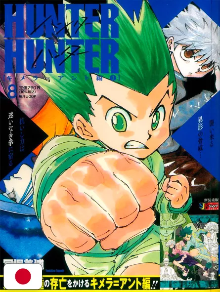 Hunter X Hunter Jump Remix 8 Ristampa Con Cover Variant - Edizione Giapponese