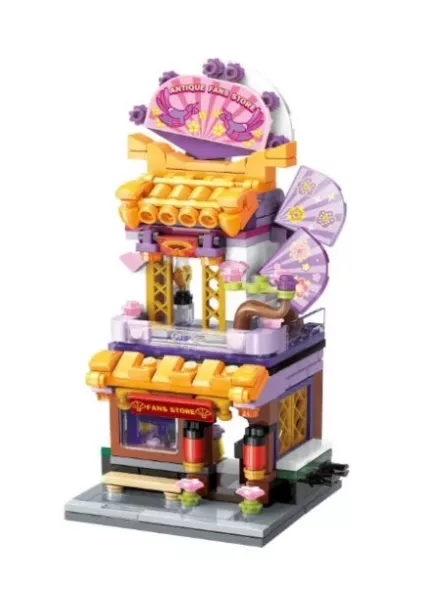 Folding Fan Shop - City Corner - Keeppley