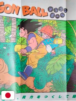 Weekly Shonen Jump 29 1989 - Saint Seiya + (Capitolo Goku VS Vegeta) + Poster Dragon Ball