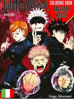 Jujutsu Kaisen: Coloring Book - Bagliore Rosso