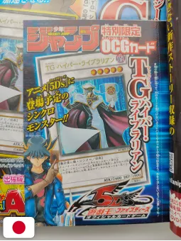 Weekly Shonen Jump 2 2011 - Naruto + (Carta Yu-Gi-Oh!)