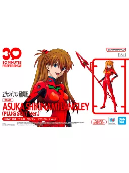 Asuka Shikinami Langley (Plug Suit Ver.) Neon Genesis Evangelion Plastic Model Kit 30 MP - Bandai Figure