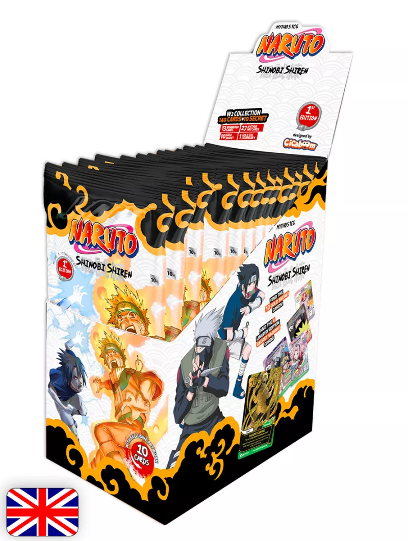 Naruto Mythos TCG - Shinobi Shiren - Booster Display Box (24 buste) [ENG - 1a Edizione]