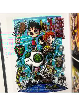 One Piece Bustercall Artbook 2019-2020 + Devilish Nami (Dark) Limited Edition Figure - Edizione Giapponese