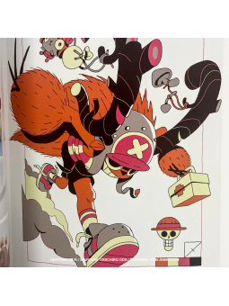 One Piece Bustercall ArtBook 2019 - 2020 + Devilish Nami (Dark) Limited  Edition Figure