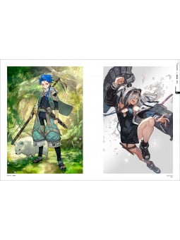 Frame - Lack Artworks and High-speed Drawing Techniques - Edizione Giapponese