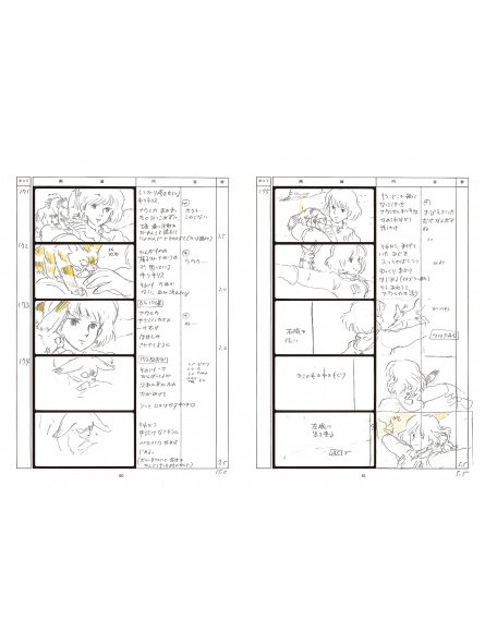 Studio Ghibli Storyboards Collection 1 - Nausicaa of the Valley of the ...