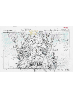Il Castello Errante di Howl - Studio Ghibli Storyboard Book - Edizi...