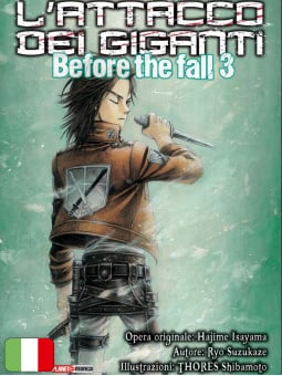L'Attacco dei giganti – Before the Fall 3 - Romanzo