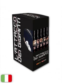 L'Attacco dei Giganti - Box n.4 (Vol. 16 - 20)