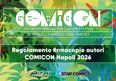 Napoli Comicon 2026: regolamento per i firmacopie Makoto Yukimura
