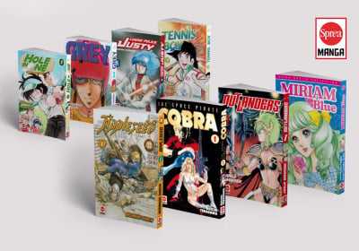 Sprea rilancia la sua linea manga con i classici degli anni '70, '80 e '90