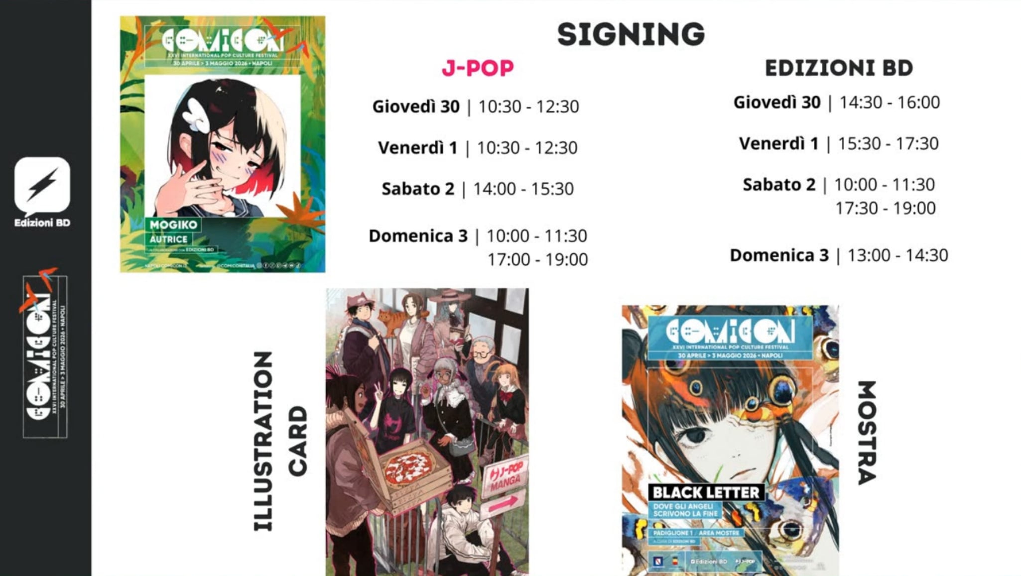 mogiko-orari-firmacopie-napoli-comicon-2026